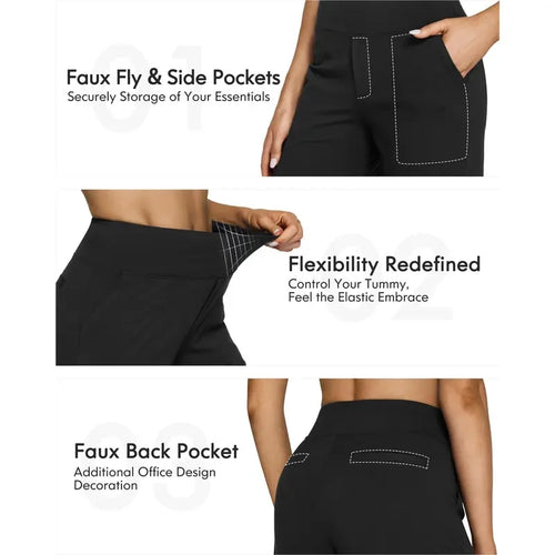 G4Free High-Waist Wide Leg Pants